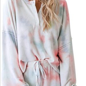 Tie-dye Lounge Set